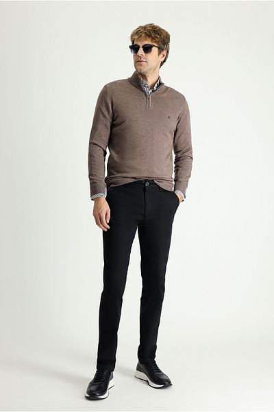 Kiğılı Regular Fit Lycra Canvas / Chino Pants
