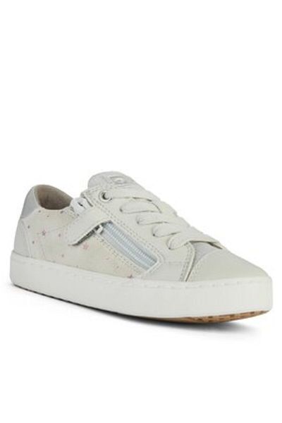 Geox girls' sneakers J45D5A-007BC white