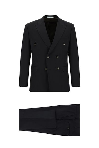 Kiğılı Striped Regular Fit Double Breasted Suit