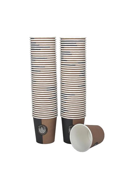 Huhtamaki Cardboard Cup 7 oz 180 ml 80 Pieces