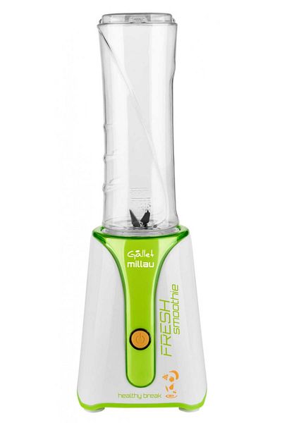 GALLET Blender Smoothie Maker Millau Ms590, 350 W, Bol 600 ml Bpa Free, Alb Cu Verde