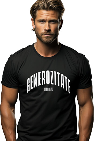 StoryGift Romania Tricou Barbati Cuvantul Generozitate, Motivational, Self He...