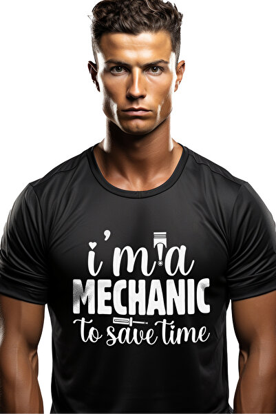 StoryGift Romania Tricou Barbati Cu Mesajul "sunt Mecanic Pentru A Economisi ...