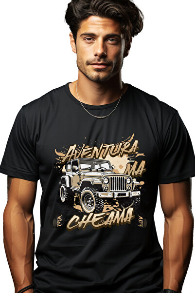 StoryGift Romania Men's T-Shirt Adventure Calls Me, Massive Off-Road Vehicle,...