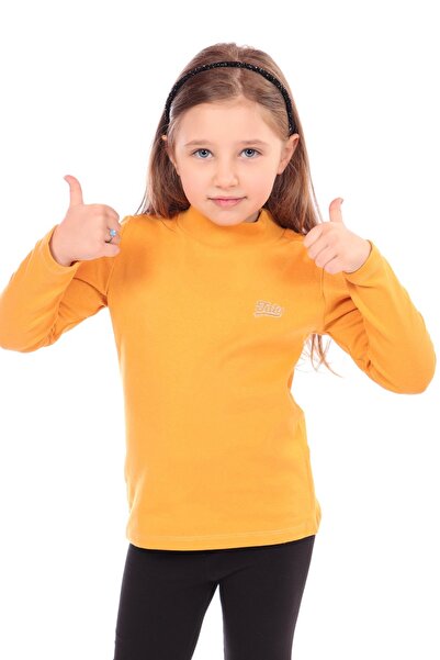 Toontoy Fete Regular Fit guler ridicat Broderie cu imprimeu Swea tricou - Ribana