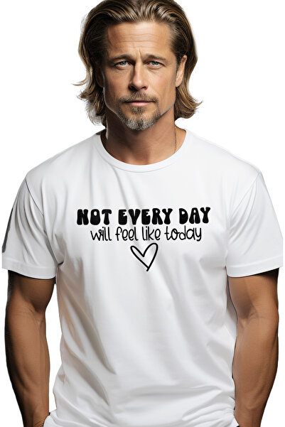 StoryGift Romania Tricou Barbati Cu Inimioara Si Mesajul "nu Fiecare Zi Se Va...