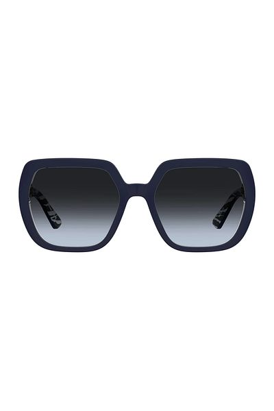 Moschino Ochelari de soare pentru femei Moschino MOL082/S 07W/9O, Plastic, Albastru, 56 mm