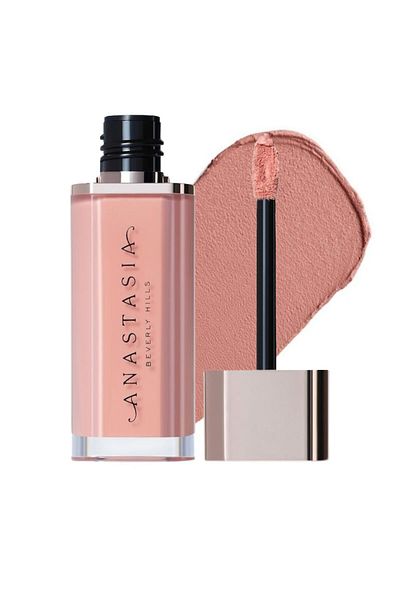 Anastasia Beverly Hills أحمر شفاه سائل مخملي ليب فيلفيت - وردي بتلات الورد 0.12 أونصة