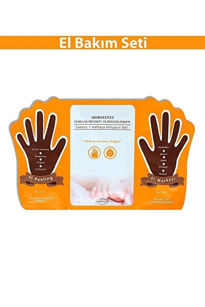 ModaLucci MODALUCCİ HAND PEELİNG- SOYULAN EL PEELİNG MASKESİ 6'LI