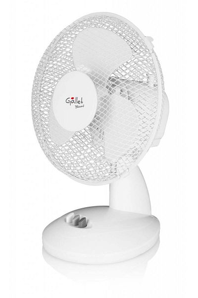 GALLET Table Fan Ven9, 23 W, Diameter 23 Cm, 2 Speeds, Oscillation