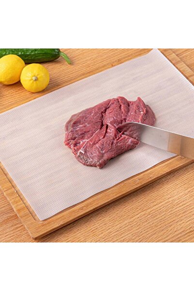 PUFO Universal kitchen chopping board made of bamboo wood with handle, Pufo, brown, 34 x 24 cm