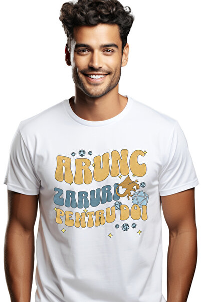 StoryGift Romania Tricou Barbati Arunc Zaruri Pentru Doi Dragon Jocuri Video ...