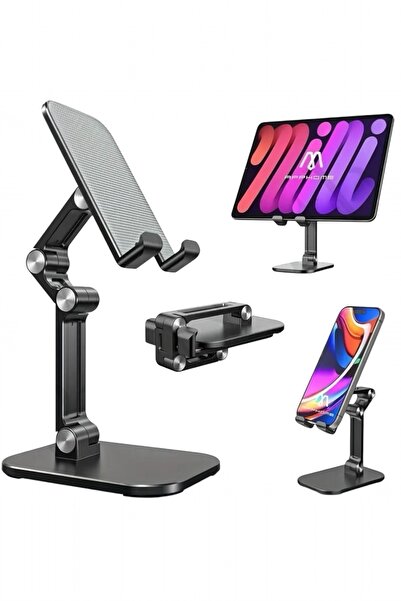 ProNorth Masaüstü Telefon ve Tablet Tutacağı Katlanabilir Yükseklik Ayarlı Ho...