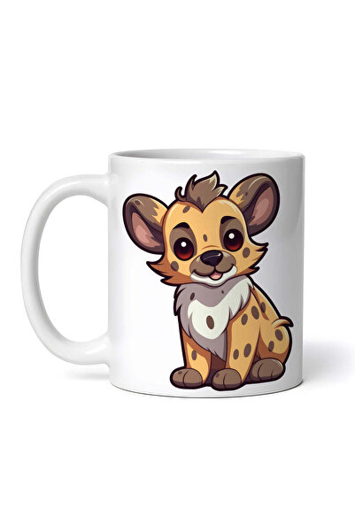 OEM Cană albă personalizată, Snoopy Hyena, INOVATIX®. 330 ml