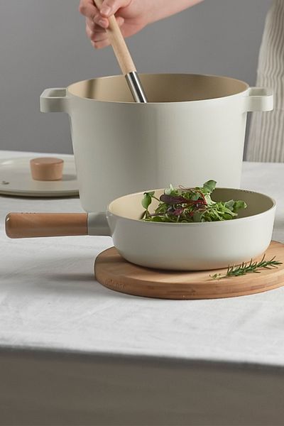 Prima Nova 26cm Beige Fika Aluminum Cast Wok Pan