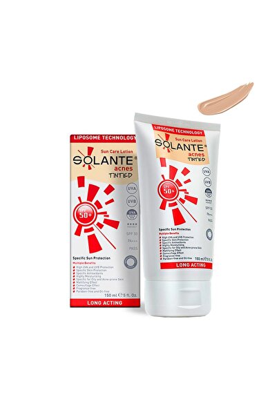 Solante Acnes-tinted Spf 50 Güneş Koruyucu Losyon 150 ml