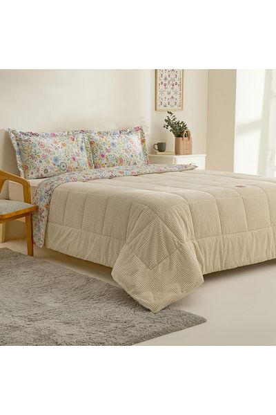 Karaca Home Ortiz Double Comfort Set Beige