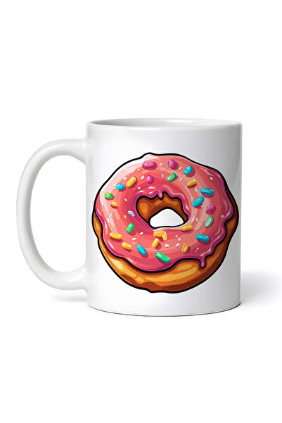 OEM Cană albă personalizată, Adela Donut, INOVATIX®. 330ml