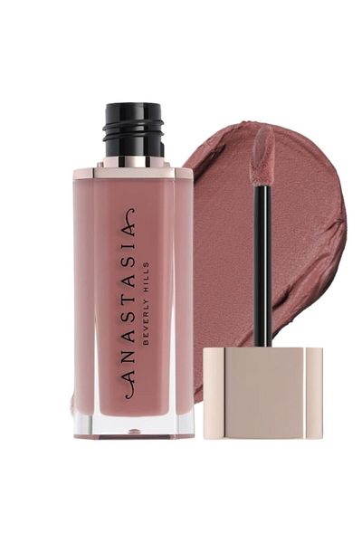 Anastasia Beverly Hills أحمر شفاه سائل مخملي هاش روز - وردي 0.12 أونصة