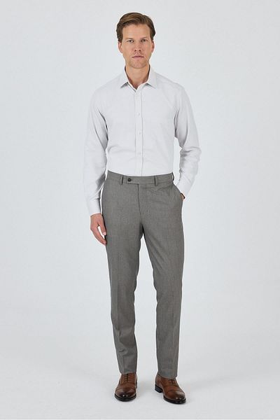 İmza Beige Flexible Side Pocket Comfort Fit Classic Trousers 1003250154