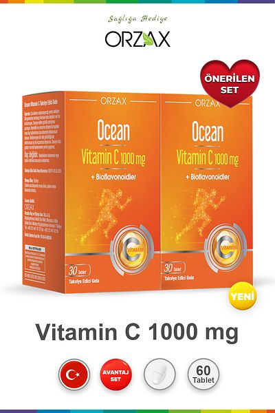 Ocean Vitamin C 30 Tablets (2 Pieces)