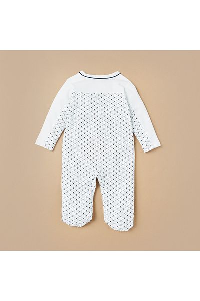 giggles All-Over Print Closed Feet Sleepsuit with Round Neck