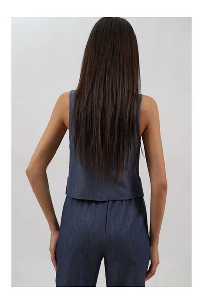 CHANGE OFF VESTA IN STIL FORMAL BIBIANA M Denim