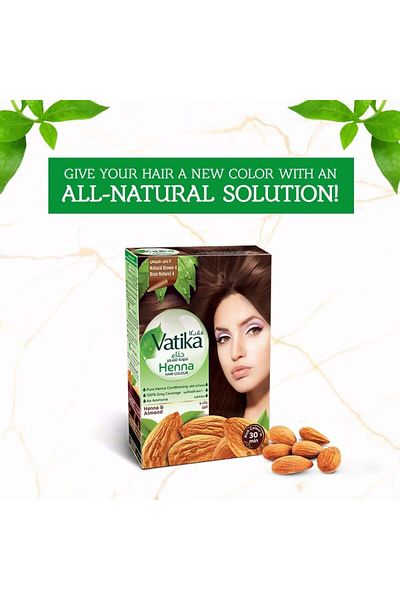 Vatika Vatika Henna Hair Dye Natural Brown - 4