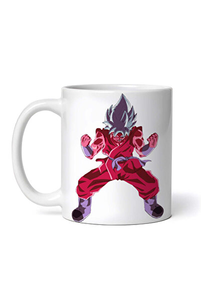 OEM Cană albă personalizată, Goku Super Saiyan Kaioken Dragon Ball Z, INNOVAT...