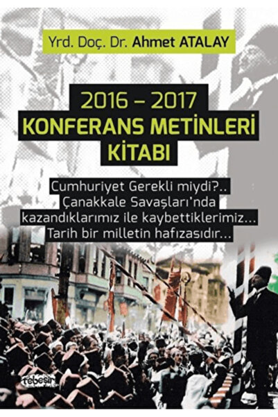 Tebeşir Yayınları 2016 - 2017 Konferans Metinleri Kitabı