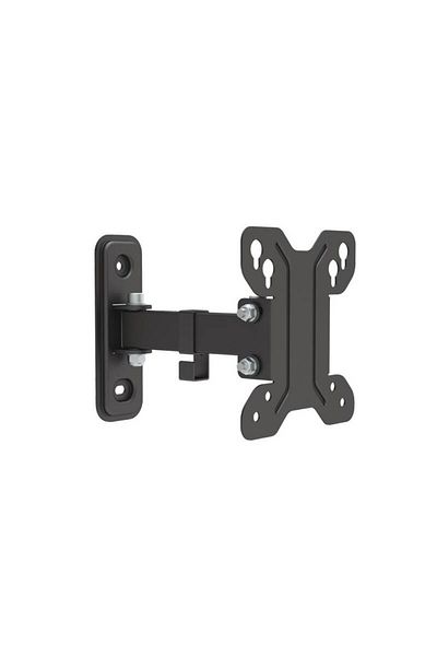 Gogen Adjustable TV Mount S, Diagonal 13" To 27" (33-68 CM), 30 Kg, Vesa, Swivel And Tilt, Black
