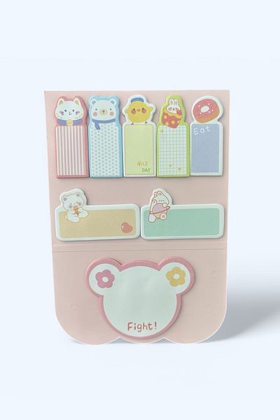 Piramit Kırtasiye Cute Figures Postit Post-It Set Sticky Note Paper 1 Piece