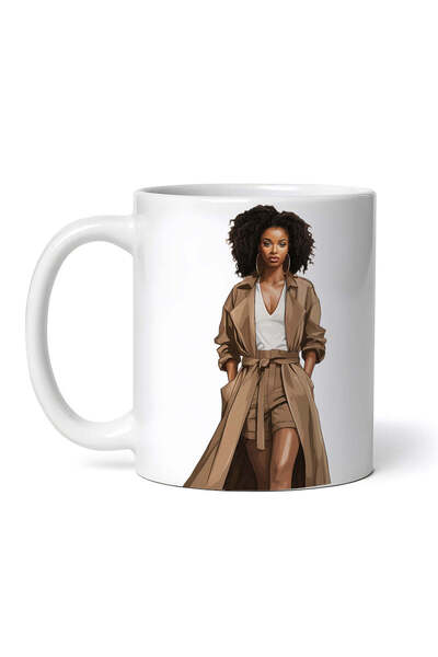 OEM Εξατομικευμένη λευκή κούπα, Antonia Women's Clothing, INOVATIX®. 330ml