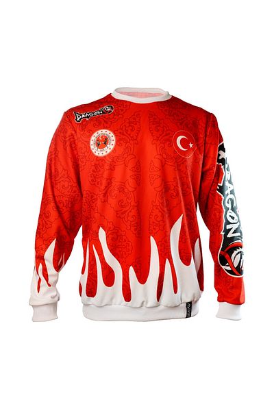 Dragondo Tx8501 National Team Muaythai Sweatshirt Muay Thai Federation Logo National Team Sweatshirt