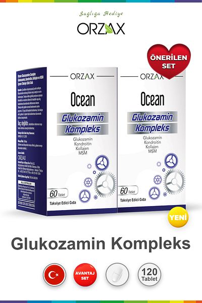 Ocean Glucosamine Complex 60 Tablets (2 Pcs)