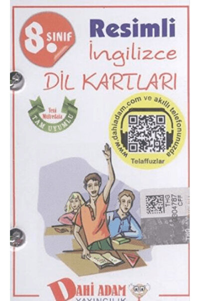 Dahi Adam Yayıncılık 8. Sınıf İngilizce Dil Kartı