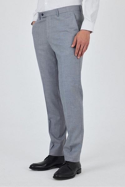 İmza Dark Blue Stretchy Side Pocket Comfort Fit Classic Pants 1003250151
