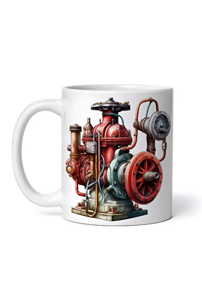 OEM Personalized white mug, Hydrant, INOVATIX®. 330ml