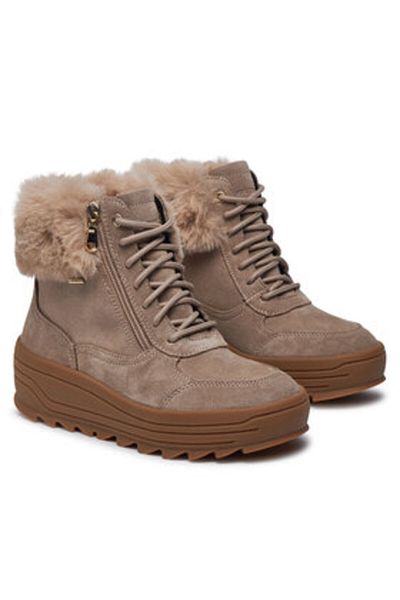 Geox women's ankle boots D46WNB-00022 brown