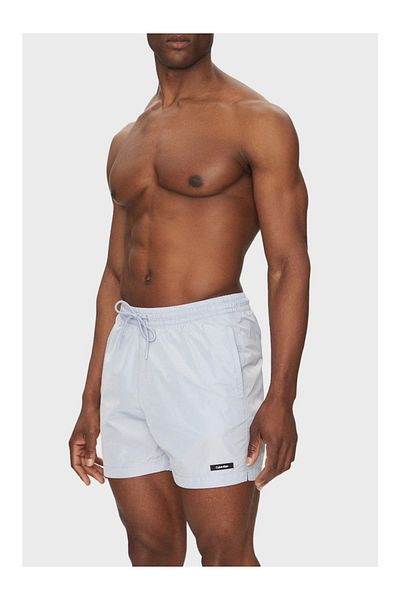 Calvin Klein Men Dusky Cornflower Medium Drawstring Boardshorts