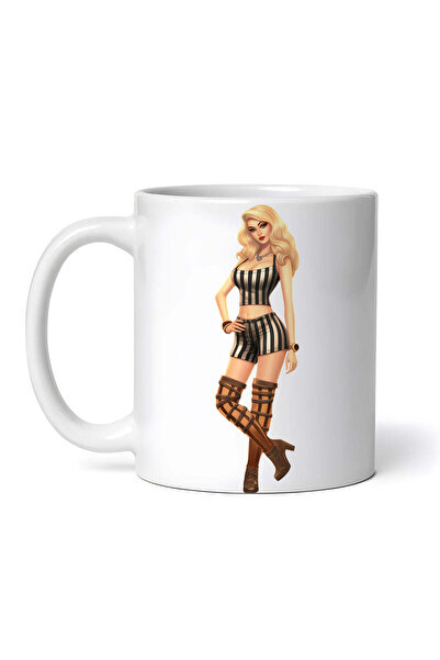 OEM Εξατομικευμένη λευκή κούπα, Bonnie Women's Clothing, INOVATIX®. 330ml