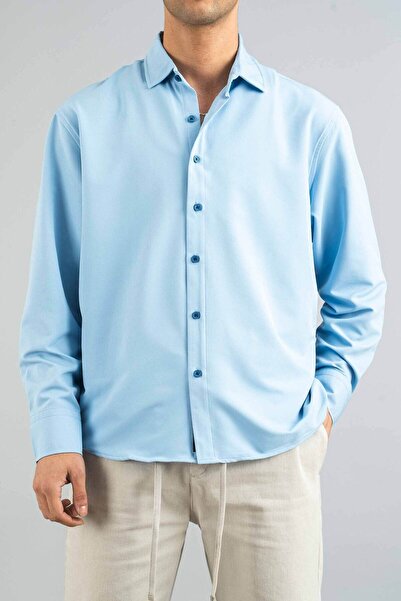 bombe Мъжка риза Slim Fit, Easy Iron, абсорбираща потта, дишаща текстура, Fou...