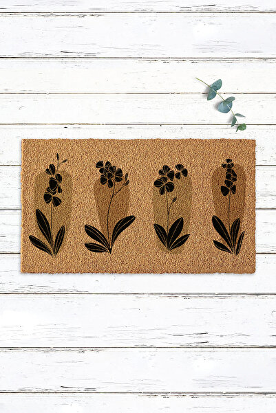Paspas Yap Floral Boho Design Door Mat Koko Doormat