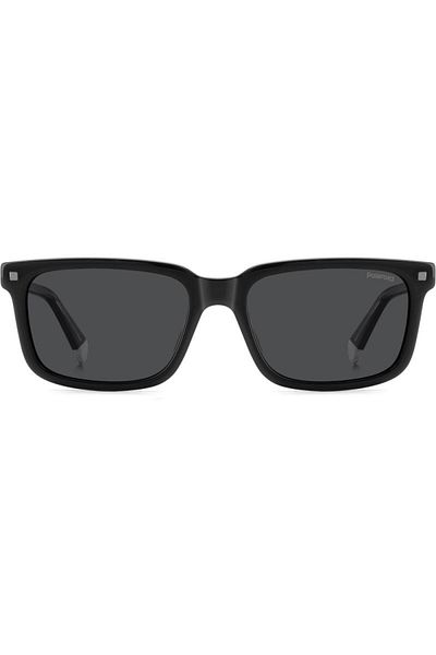 Polaroid Ochelari de soare polarizați pentru bărbați Polaroid PLD 4174/S/X 807/M9, Plastic, Negru, 55 mm