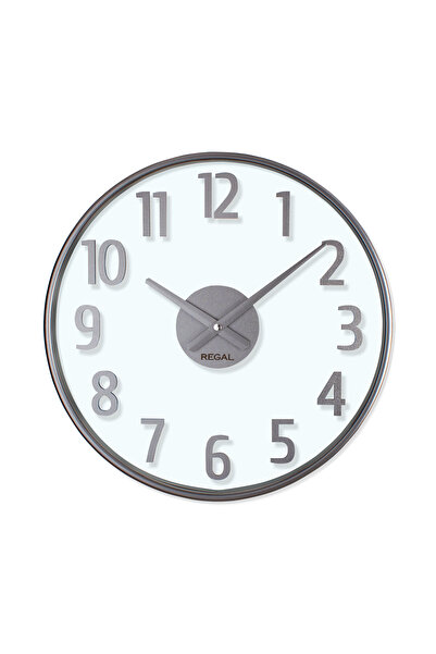 Regal 0638 F2 Opal Wall Clock |   Smoked
