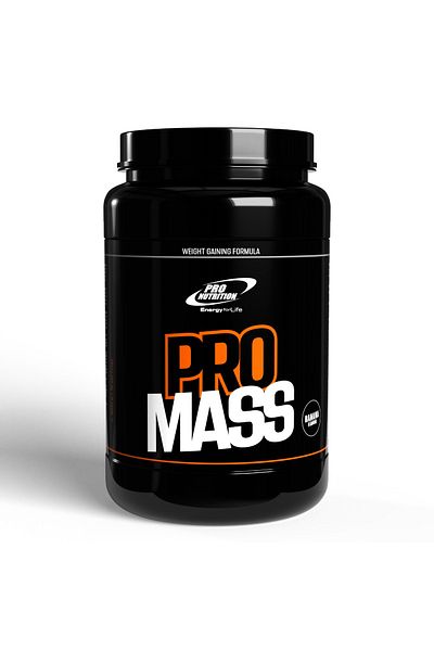 Pro Nutrition Gainer For Weight Gain And Muscle Mass, Pro Mass, Banana, 1600g