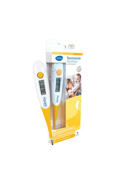sanity Sanity Flexi Temp digital thermometer, sound signal, LCD screen, automatic shut-off