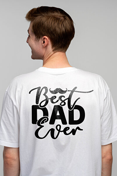 StoryGift Romania Tricou Barbati Cu O Mustata Pentru Cel Mai Bun Tata Cu Mesa...