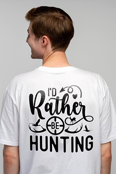 StoryGift Romania Tricou Barbati Cu Pasari Si O Caprioara Cu Mesajul "as Pref...