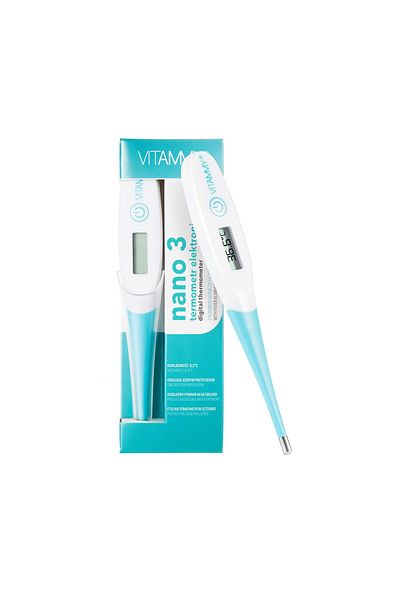 Vitammy Electronic pen-type thermometer with flexible tip Vitammy Nano 3, fever alarm function